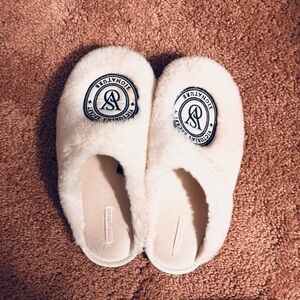 Victoria's Secret Cream Slippers
